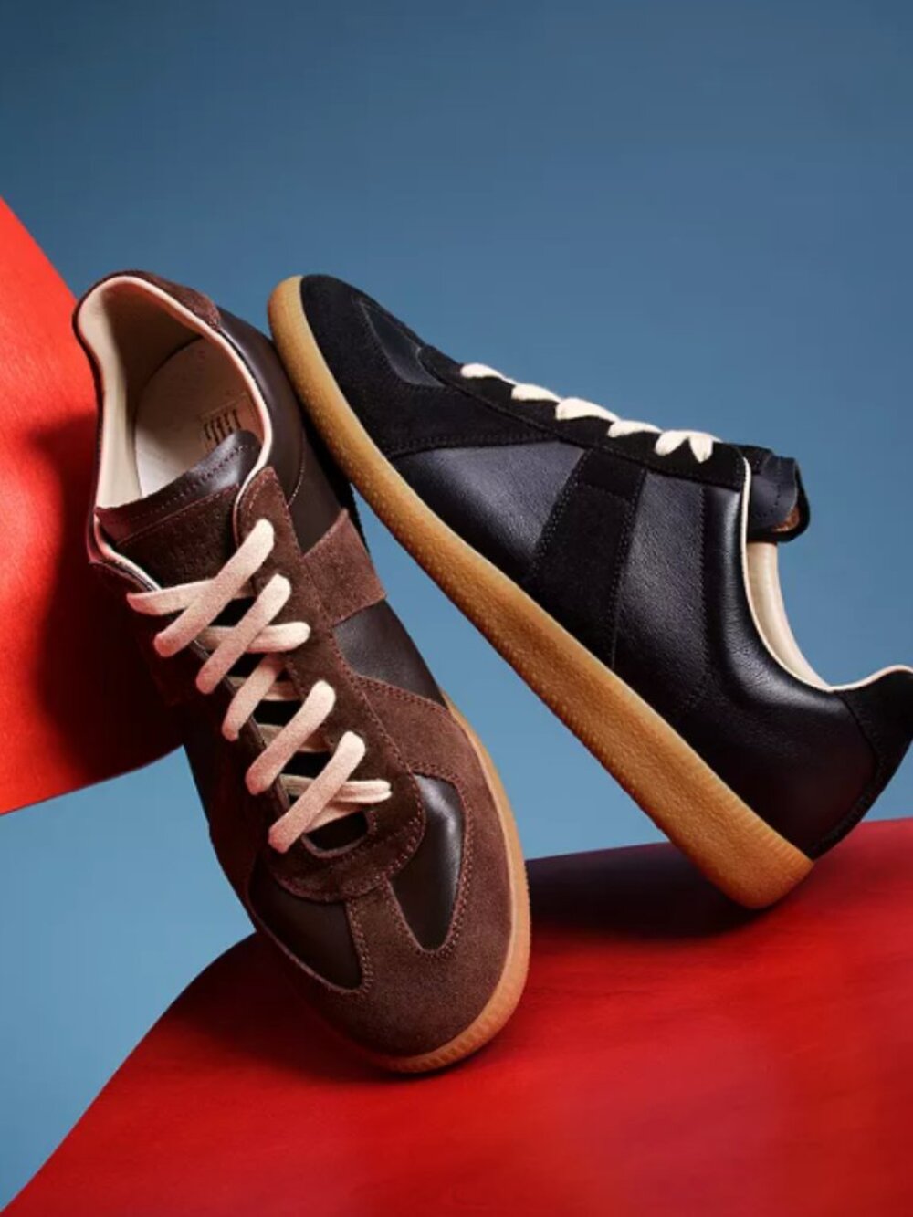 Maison Margiela Replica Sneakers in Brown